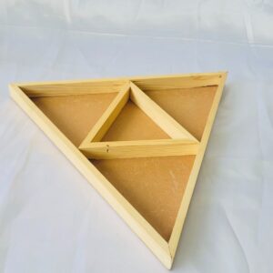 Wooden Nuts Triangle T 4 Layer